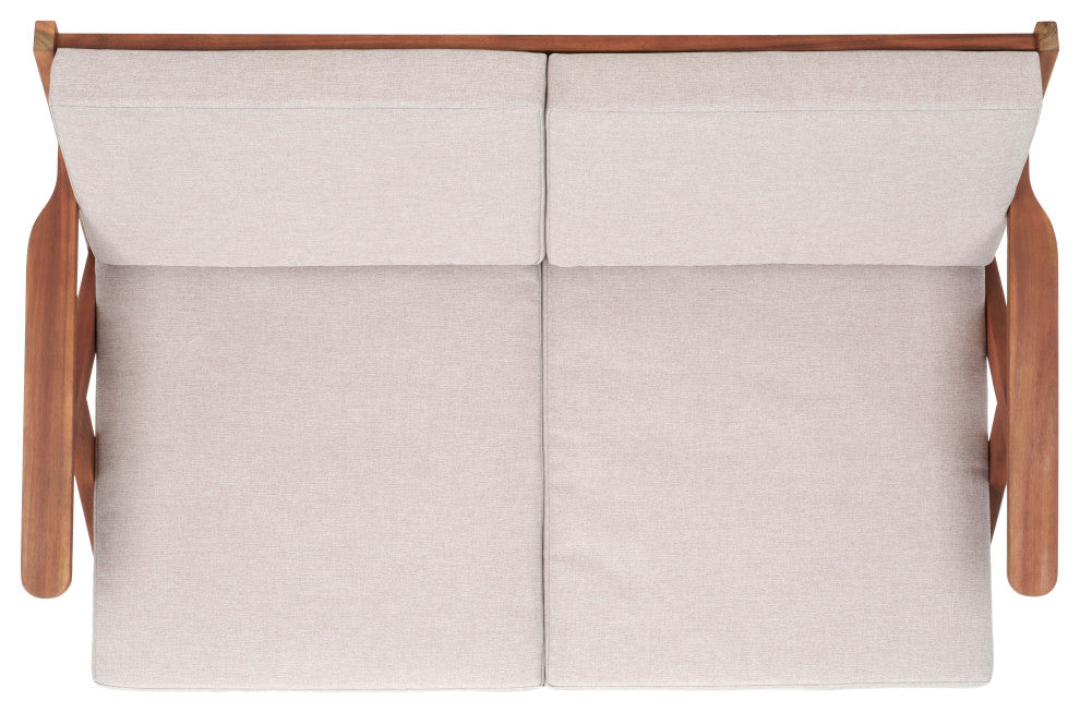 Safavieh Dryad Bench, Natural/Light Grey