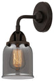 Small Bell Sconce, Oil Rubbed Bronze, Plated Smoke