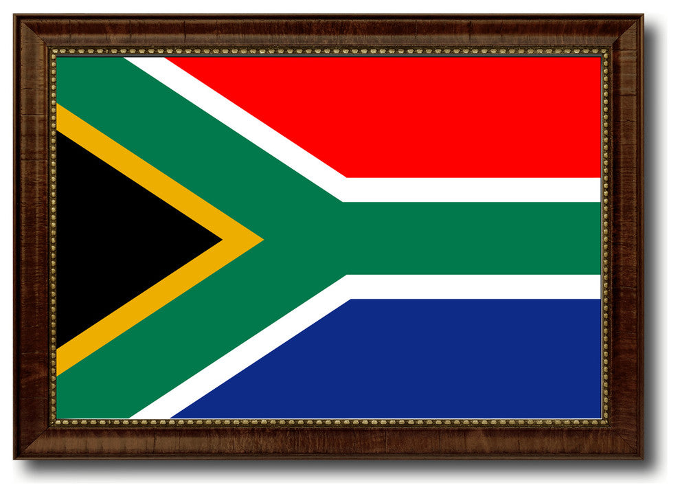South Africa Country Flag Canvas Print, 27"x39"