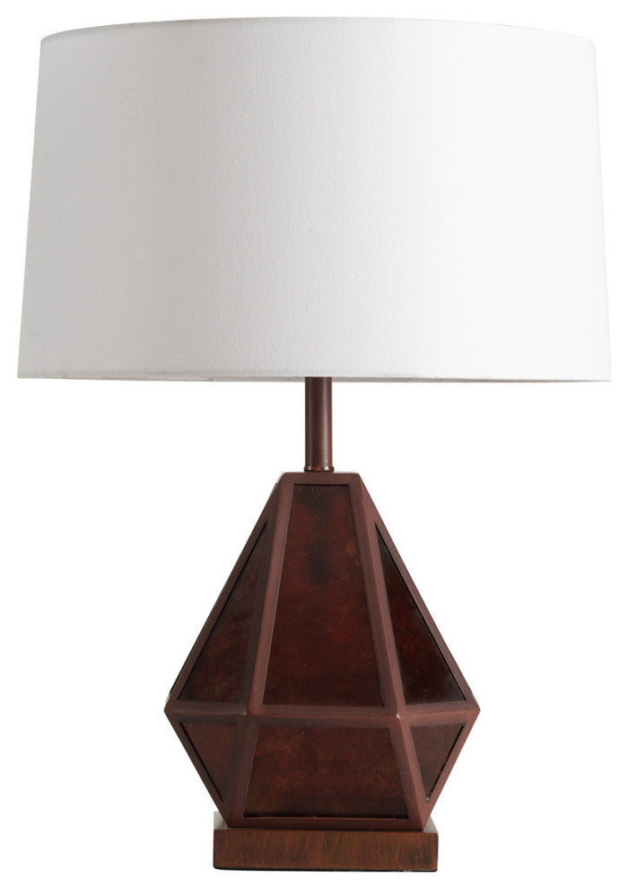 Artifact Natural Mica Table Lamp 22" Gunmetal Charcoal Gray 4-way rotary switch
