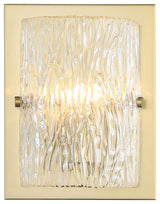 Varaluz 376W01 Morgan 10" Tall Wall Sconce - Satin Brass