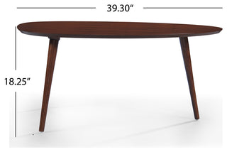GDF Studio Caspar Mid Century Design Wood Coffee Table, Walnut