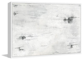 "Present Camp" Floater Framed Painting Print on Canvas