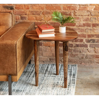 Arrey 23 Side Table In Indian Rosewood With Natural Finish