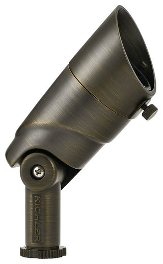 Landscape Accent Light, Small, 2700K, 60 Degrees, Wide Flood, Centennial Brass