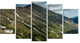 "Tatra Mountains Panoramic View" Canvas Print, 5 Panels