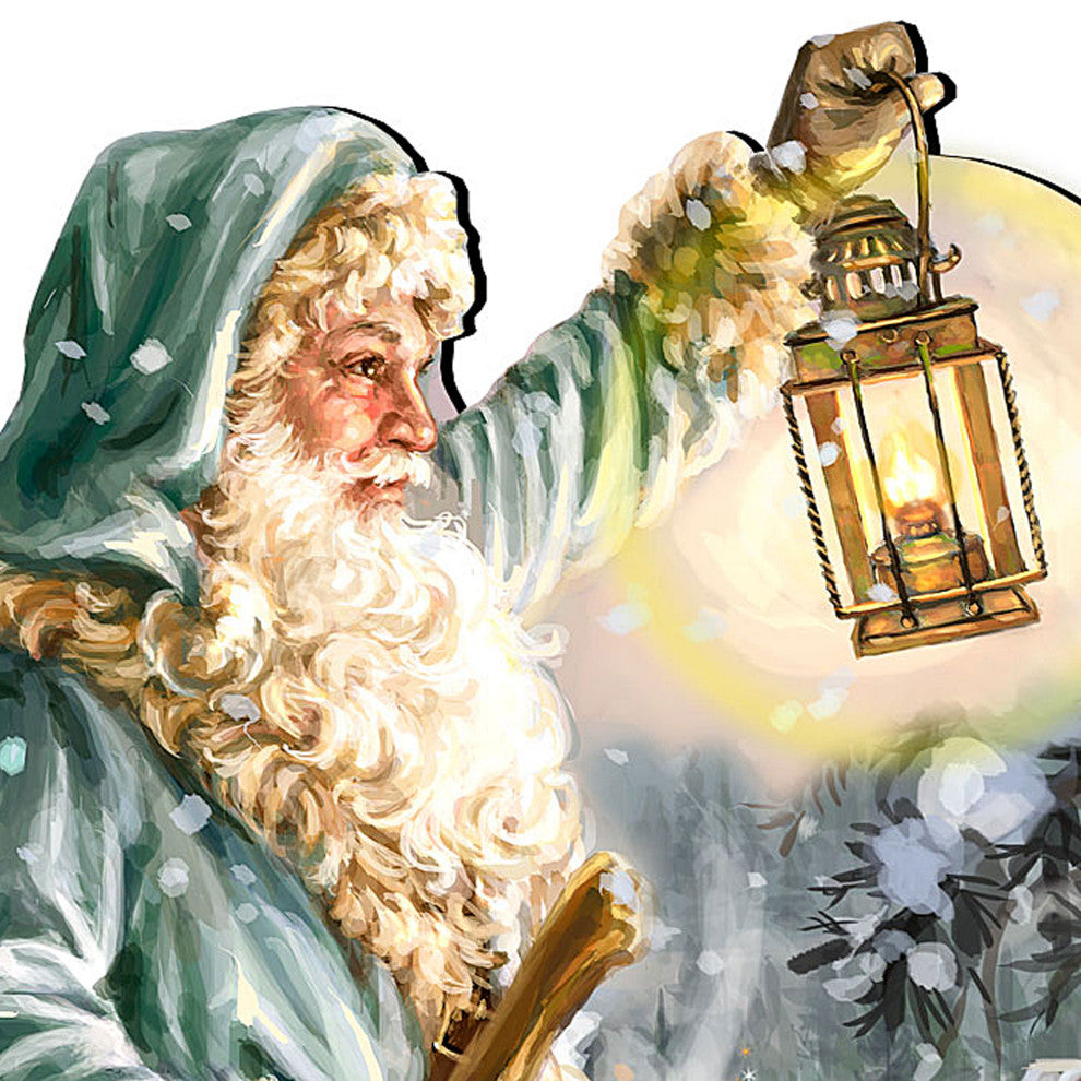 Saint Nicholas Christmas Door Decor
