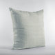 White Wall Textured Solid, With Open Weave. Luxury Throw Pillow, 24"x24"