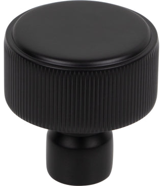 Top Knobs TK3250 Dempsey 1-1/4 Inch Mushroom Cabinet Knob - Flat Black