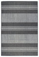 Maryland Blessy Indoor/Outdoor Area Rug, Gray, 4' x 6', Striped