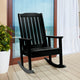 Linden Rocking Chair, Black