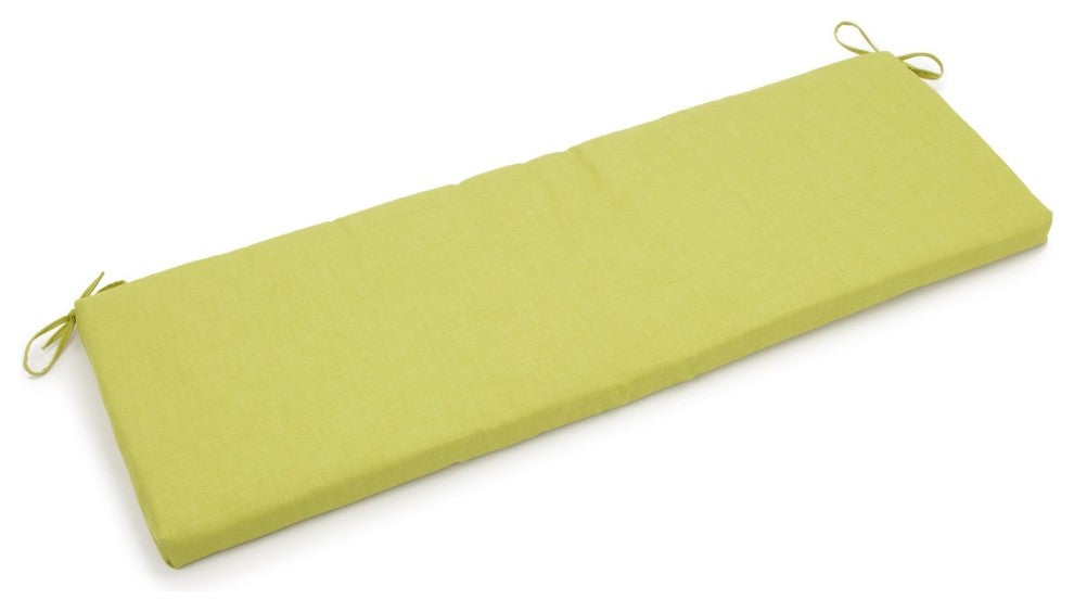 63"x19" Spun Polyester Bench Cushion, Lime