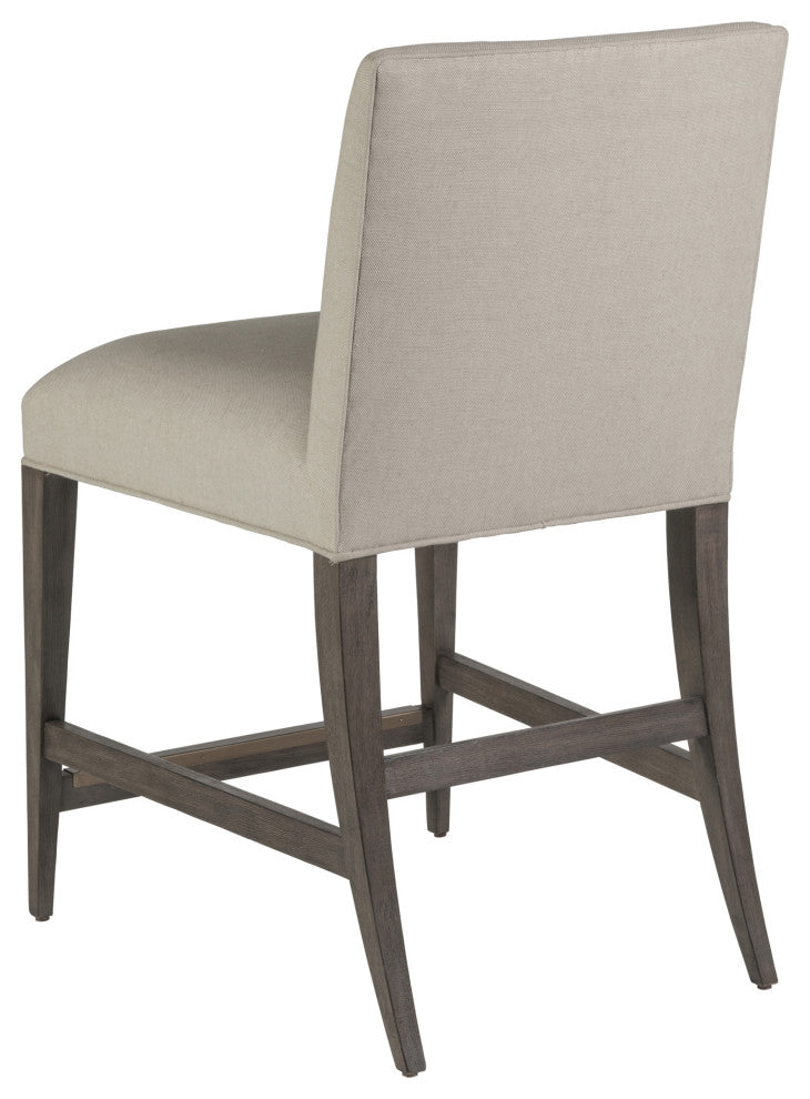 Madox Upholstered Low Back Counter Stool