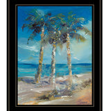 Threes Company 4 Black Framed Print Wall Art