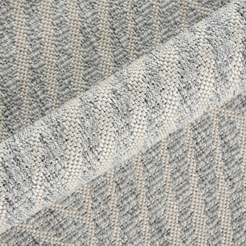 Maryland Abbel Runner, Cream, 2'4" x 8', Geometric