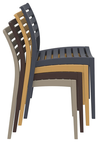 Compamia Ares Outdoor Dining Chairs, Set of 2, Black