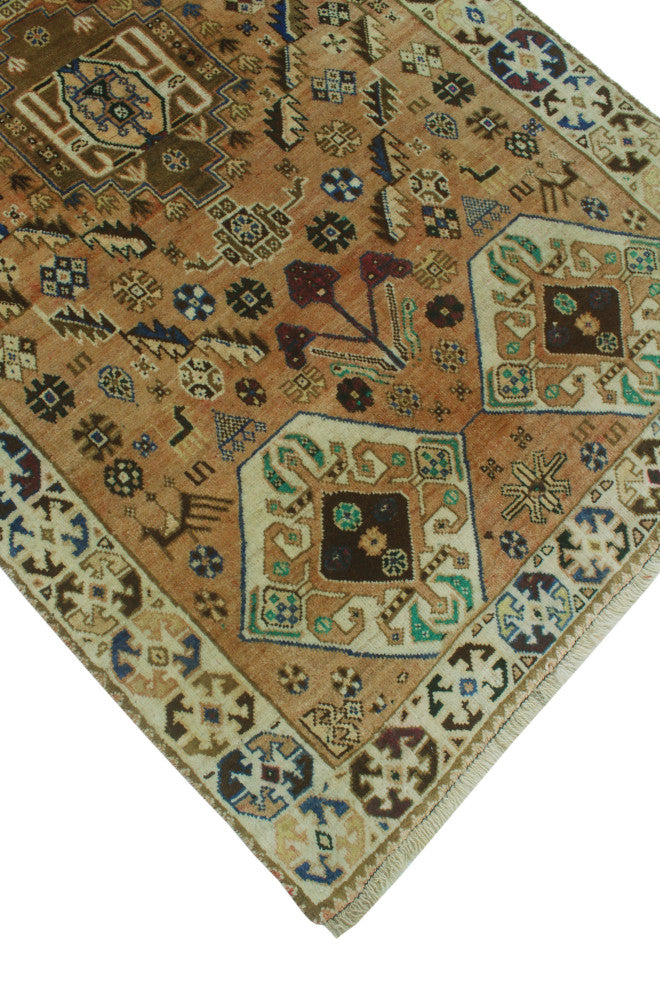 Semi-Antique Muiz Rust Rug