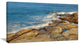 "Rocky Hong Kong Seashore" Seashore Canvas Art, 32"x16"