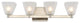 Kalco Lighting Weston 4 Light LED Bath Lighting in Glazed Nickel
