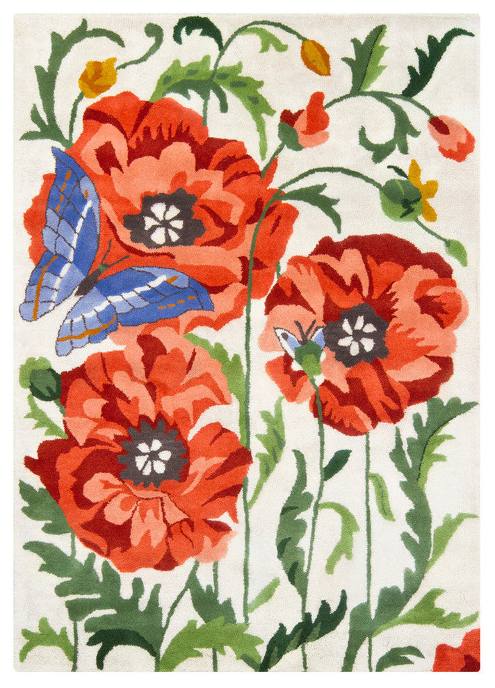 Bajrang Transitional Area Rug, 7'x10'