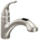 Moen Integra Single Handle Pull-Out Low Arc Kitchen Faucet, Spot Resist