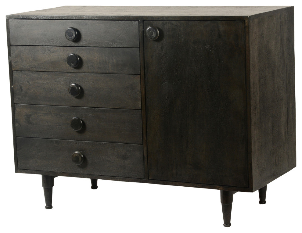 Retro Phoenix Dresser - Black