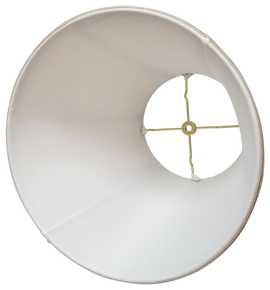 Royal Designs Empire Lamp Shade, Linen Beige, 9"