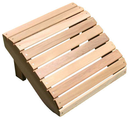 Red Cedar Adirondack Footrest