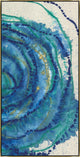 36x72 All Mixed Up VIII, Framed Artwork, Gold