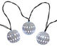 20ct Carnivale Solar String Light (White) - White LEDs (4/cs)