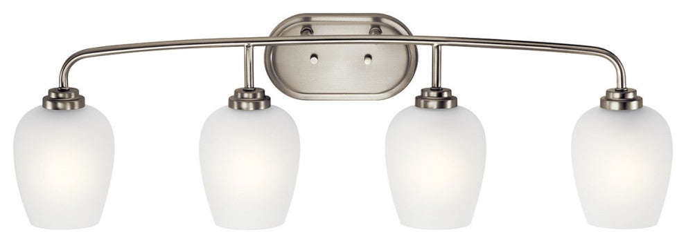 Kichler Valserrano 4 Light Bath Light in Brushed Nickel
