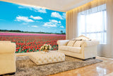 Lavender Plantation Wall Mural