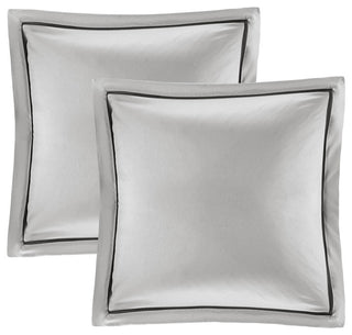 Madison Park Essentials Joella 24 Piece Room, a Bag, Grey