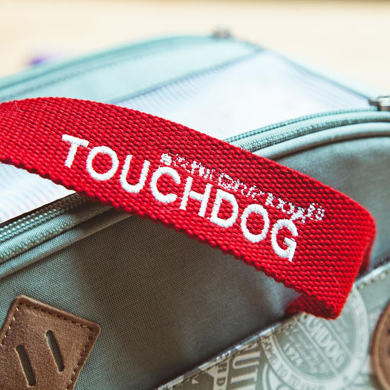 Touchdog Airline Approved Around-The-Globe Passport Designer Pet Carrier, Pink