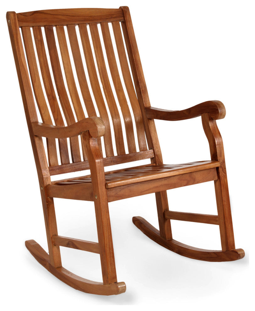 Teak Rocker Chair