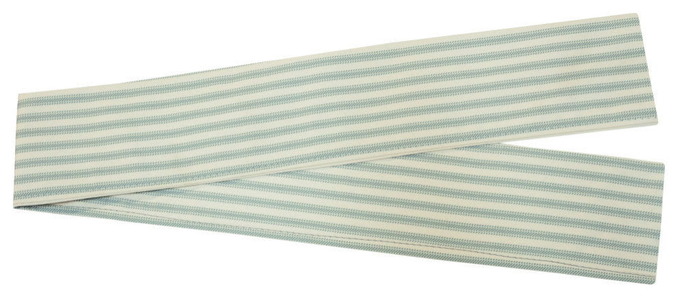 Ticking Stripe Accessories Tie-Backs Window Dressing 44x3, Sage
