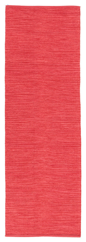 India Contemporary Area Rug, Dark Red, 5'x7'6" Rectangle
