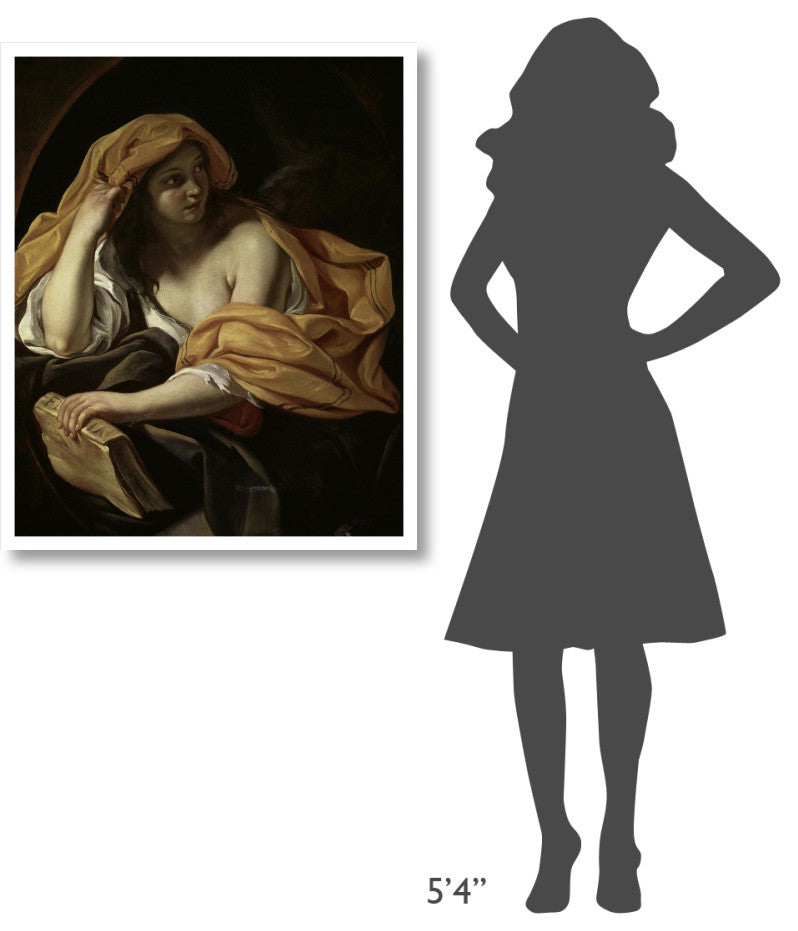 "Allegory of Philosophy" Digital Paper Print by Giacinto Brandi, 31"x38"