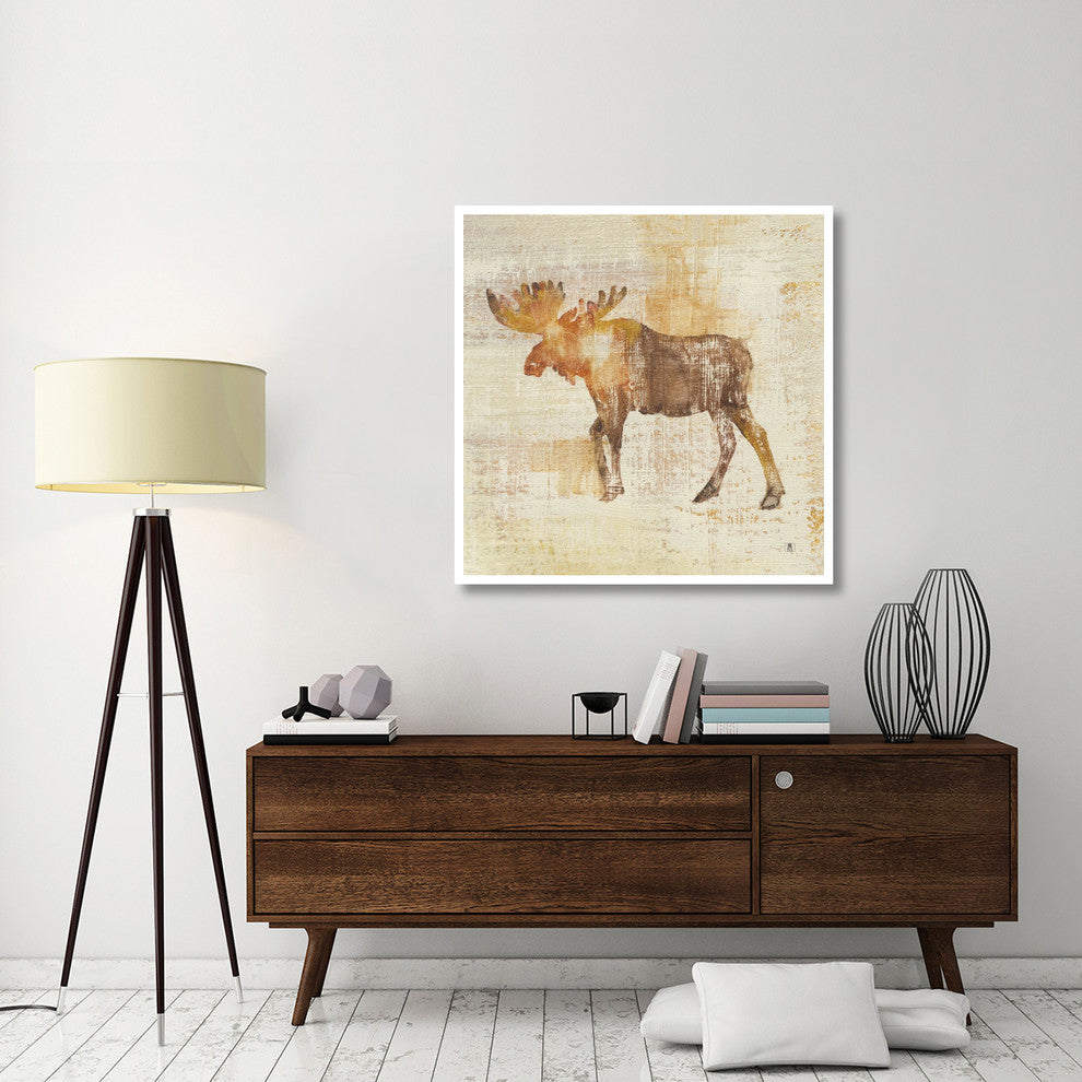 "Moose Study" Digital Paper Print by Studio Mousseau, 42"x42"