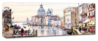 The Macneil Studio 'Waterway' Canvas Art, 19"x6"
