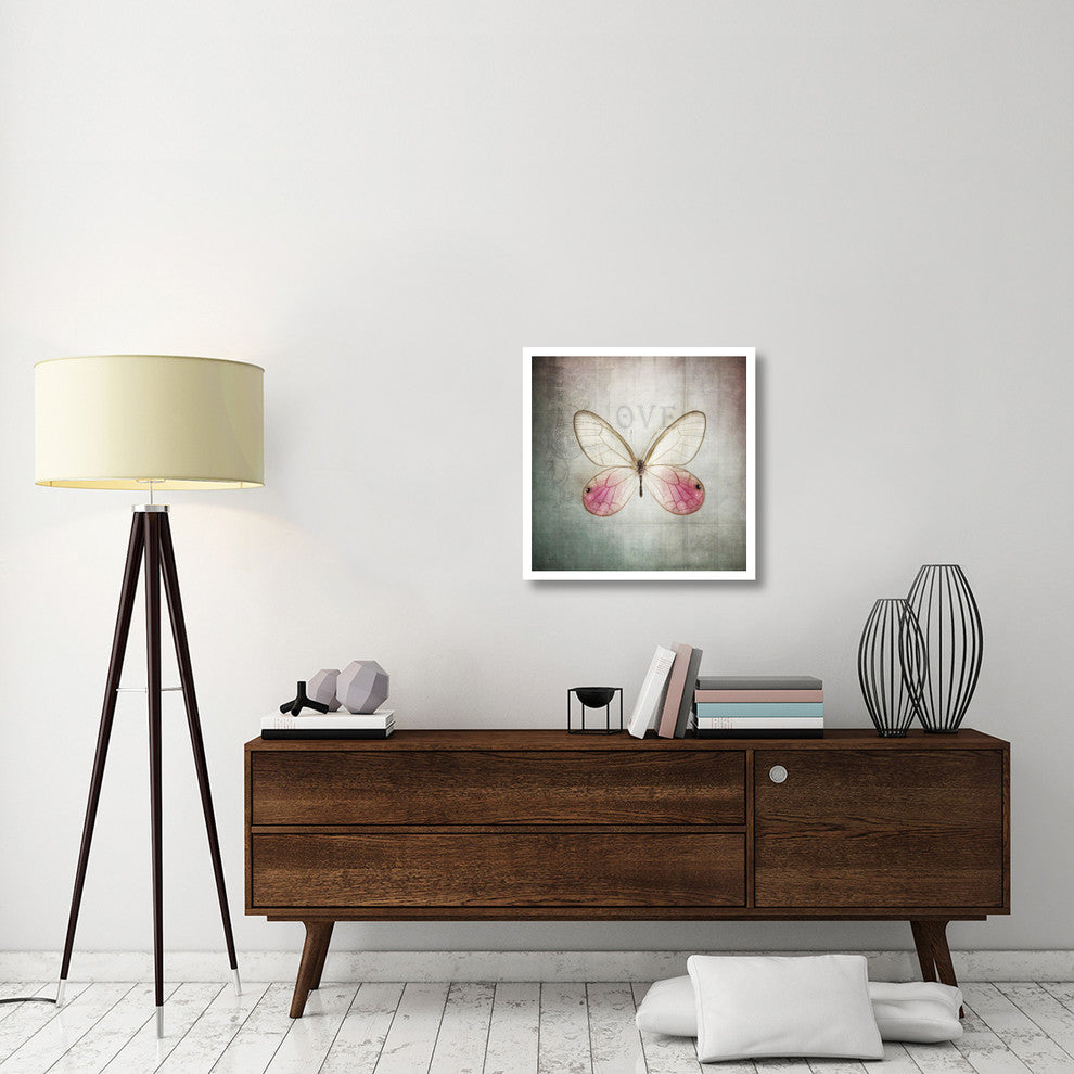"French Butterfly I" Digital Paper Print by Debra Van Swearingen, 26"x26"