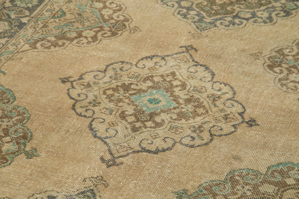 Rug N Carpet - Handmade Oriental 4' 10" x 12' 10" One-of-a-Kind Runner Rug