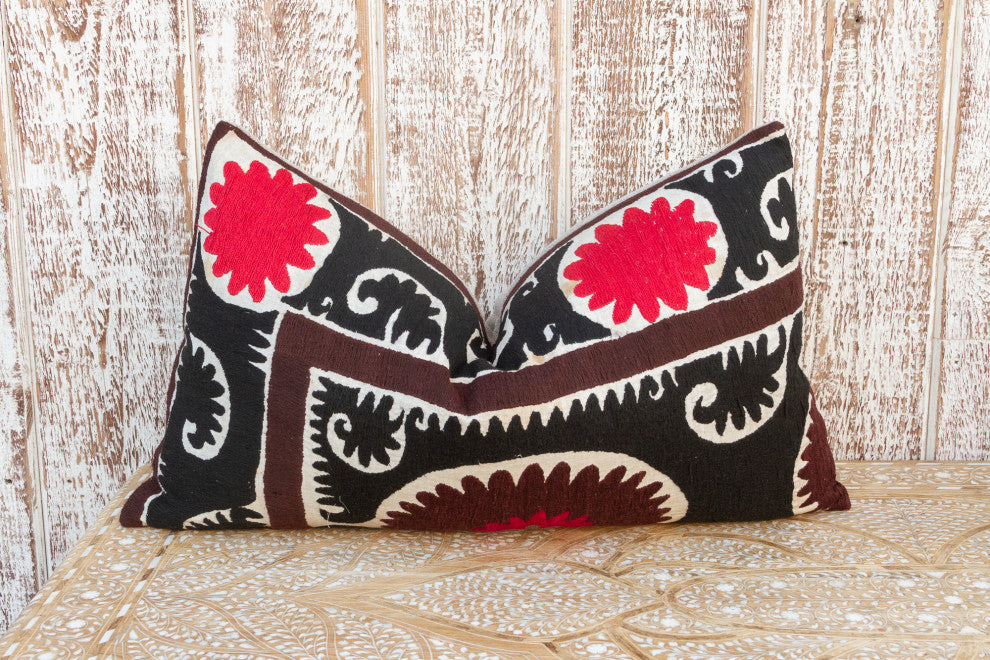Zeb Gul Suzani Lumbar Pillow