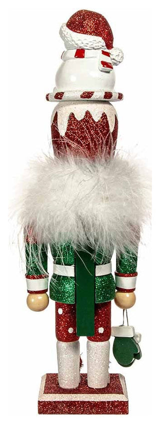 Kurt Adler 12" Hollywood Snowman Hat Nutcracker