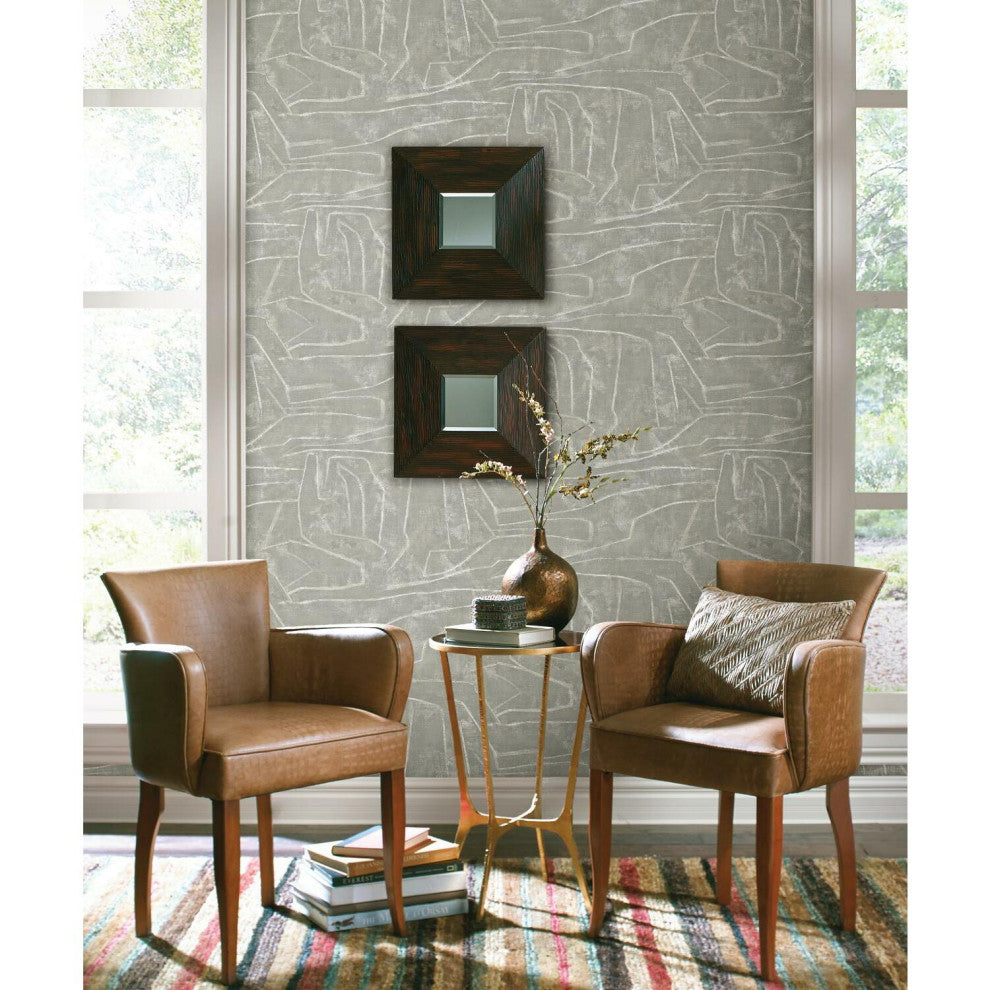 Urban Chalk Peel and Stick Wallpaper
