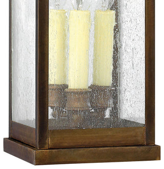 Hinkley Lighting 1182 Revere 3 Light 7"W Heritage Outdoor Mini - Blackened