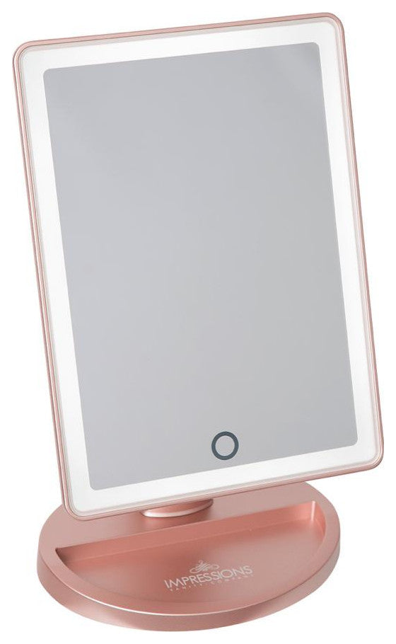 Touch Infinity Makeup Mirror, Rose Gold