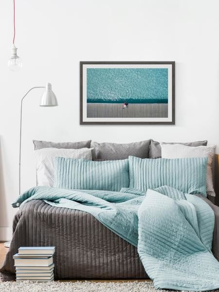 "Tranquillum" Framed Painting Print, 36"x24"