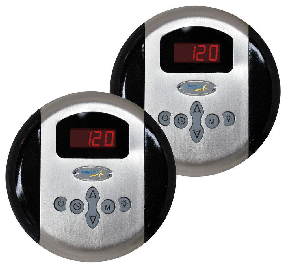 Steamspa Royal Control Kit, Chrome