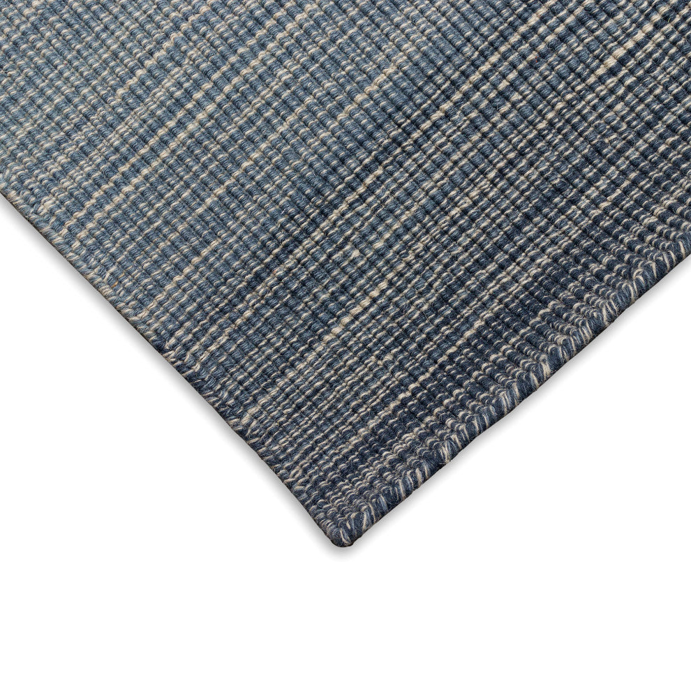 Aruba Ombre Indoor Rug, Denim, 7'6"x9'6"